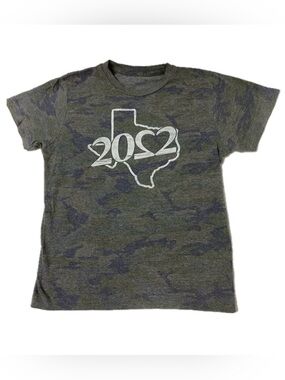 Kids Texas 2022 Graphic Camo T-Shirt - Short Sleeve Tee size small 6/7